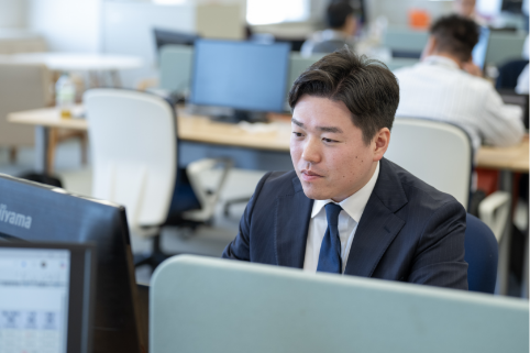 S.Uさんが業務を行う様子