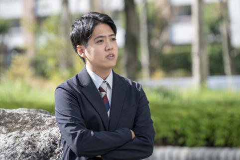 R.Yさんが今後の目標について話す様子